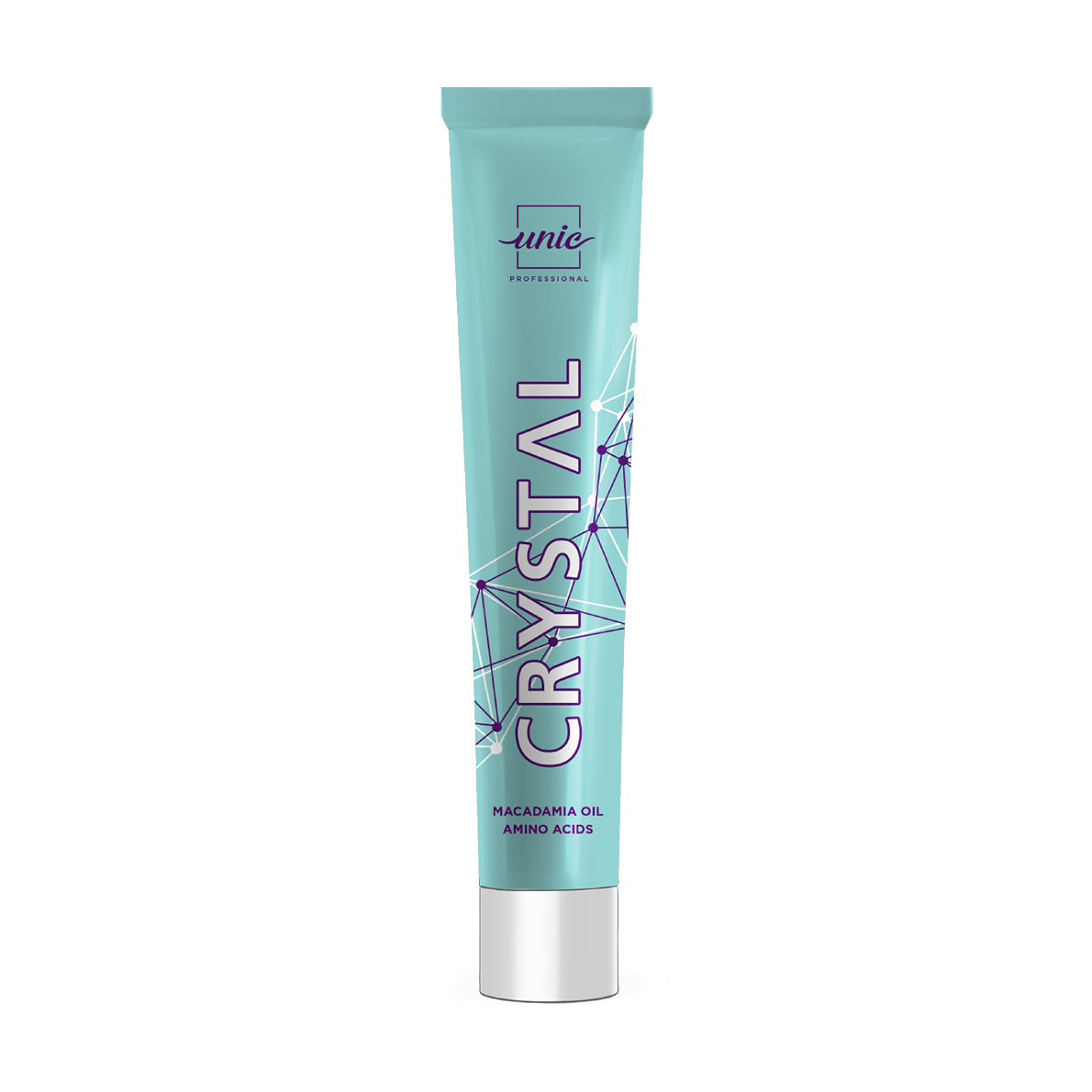 Безаміачний тонер для волосся Unic Professional Crystal Permanent Hair Color T10/61 Льодяний ірис, 100 мл